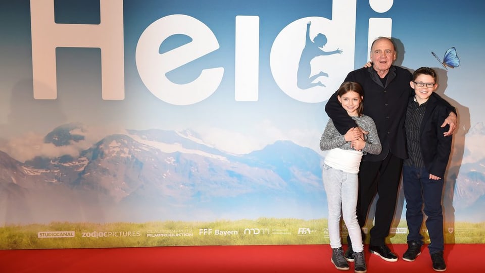 acturs principals dal film Heidi avant ina paraid