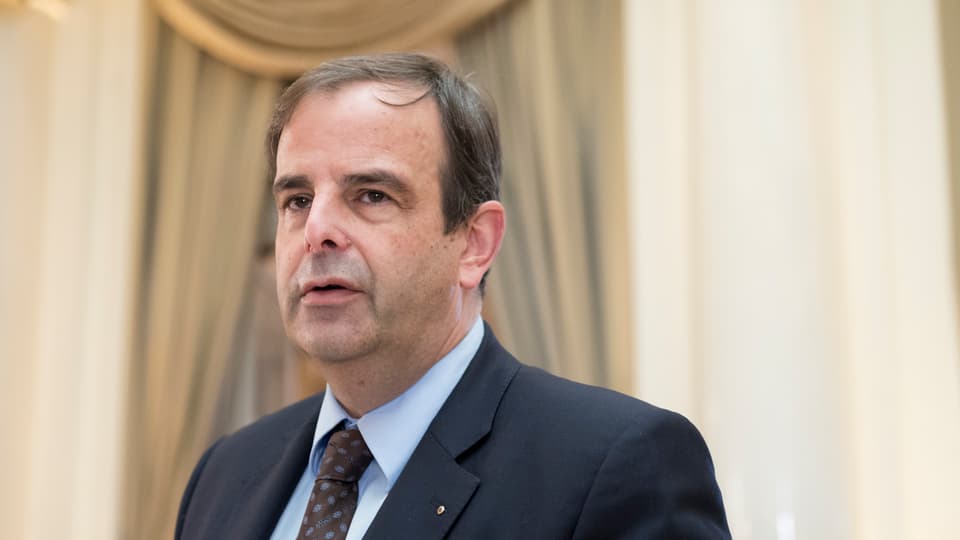 Gerhard Pfister, il president da la PCD.