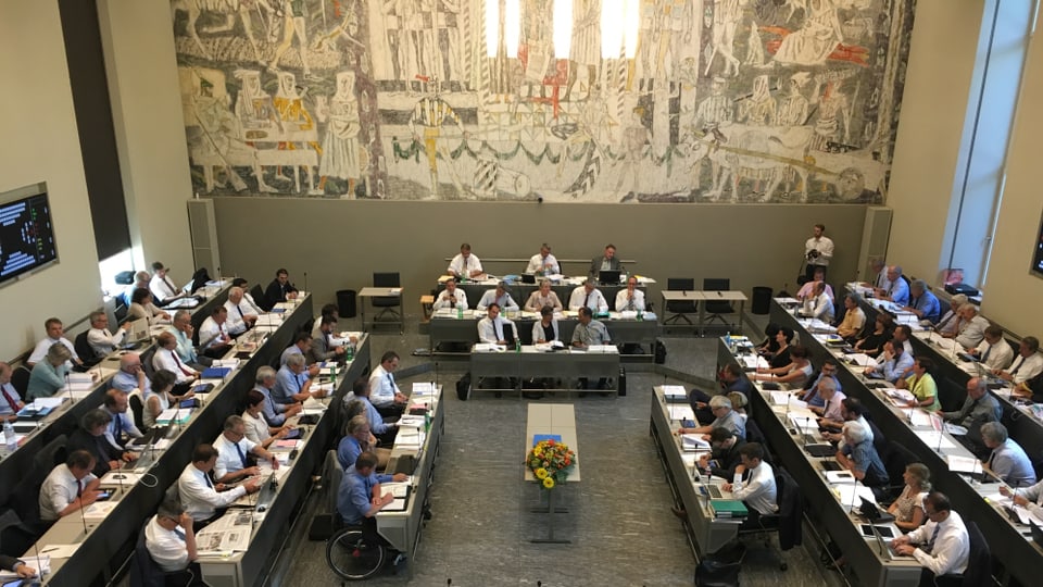Sala dal Cussegl grond.