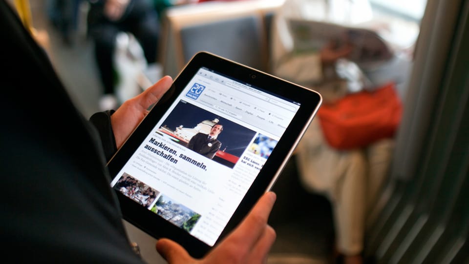 iPad cun la pagina da 20 minutas.
