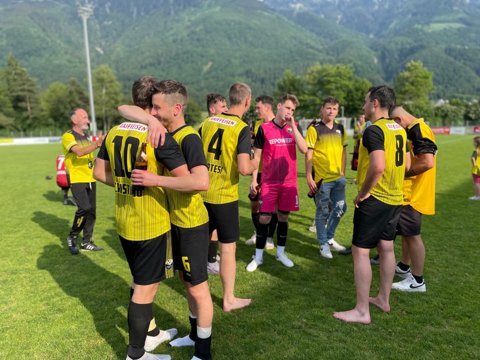 Finalspiel Valposchiavo Calcio gegen Eschen/Mauren