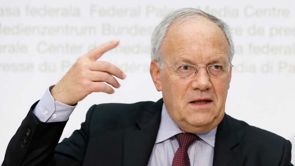 Il minister da l’economia, Johann Schneider-Ammann.