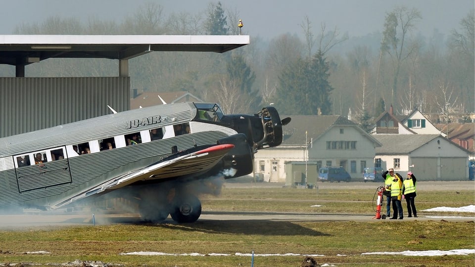 Purtret d'ina Ju-52. 