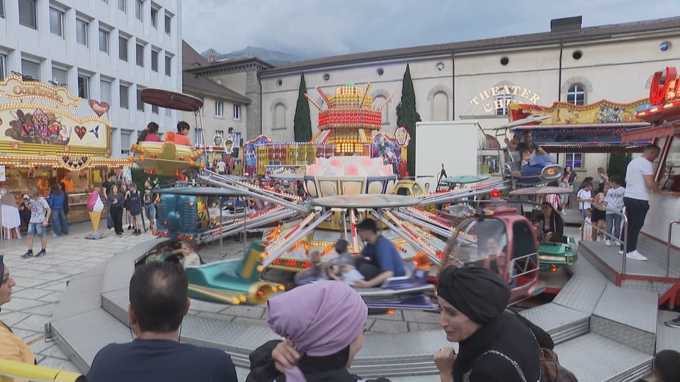 Churerfest 2023 Karussel.