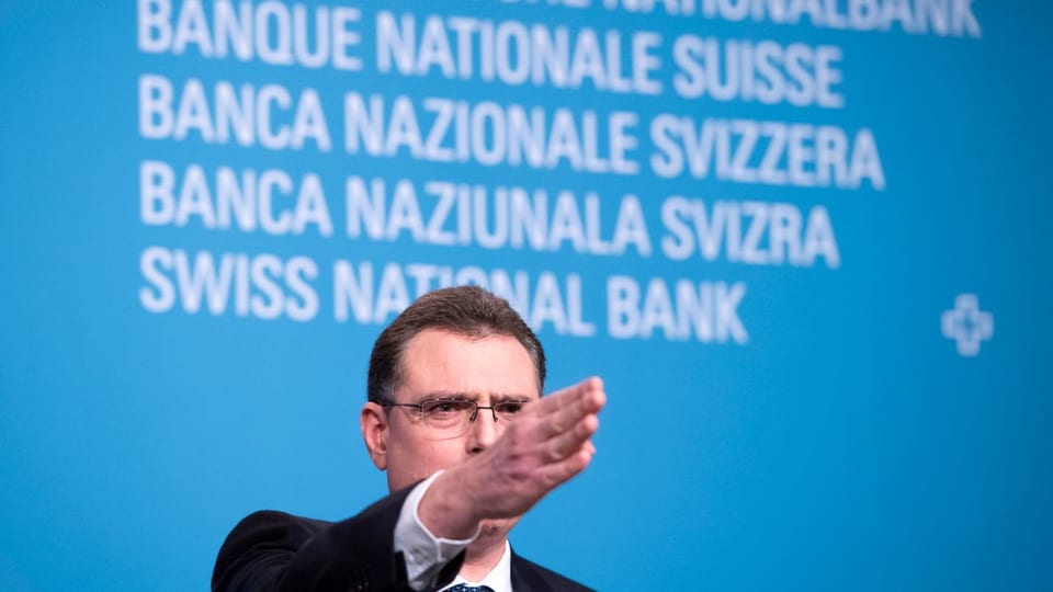 President da la Banca naziunala Thomas Jordan.