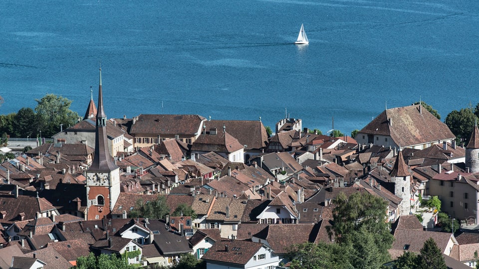 vista sin la citad da La Neuveville