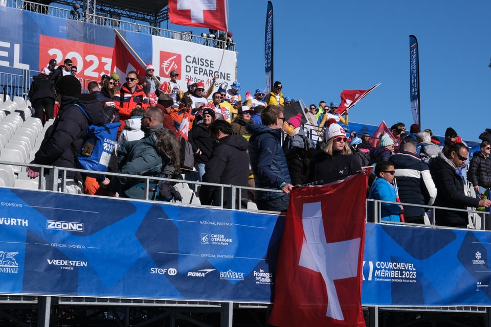 fans, rapida Odermatt a Courchevel 2023