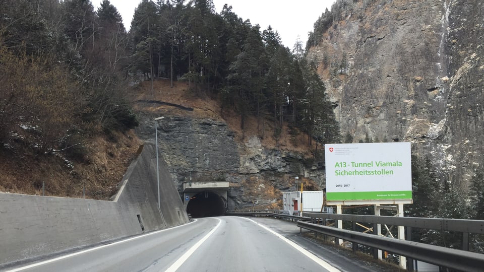 A partir dal 2017 daventa il tunnel da Viamala pli segir.