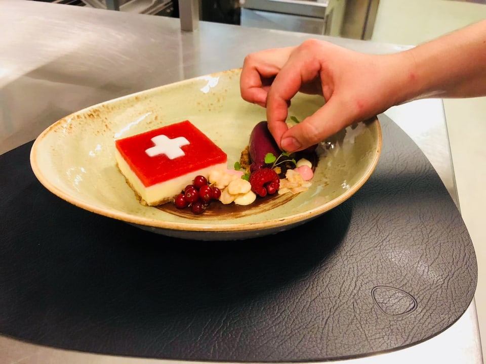 In bun dessert da prim d'avust.