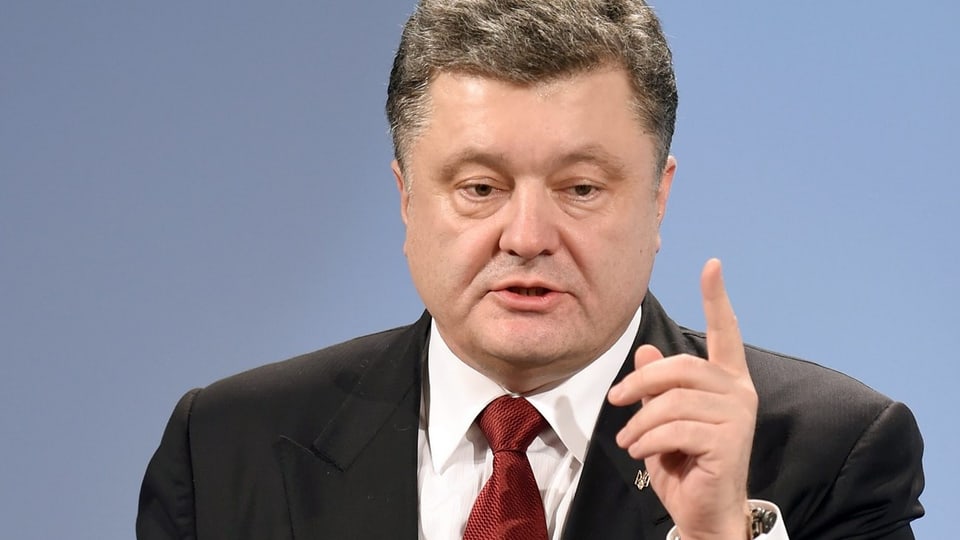 Purtret da Petro Poroschenko.
