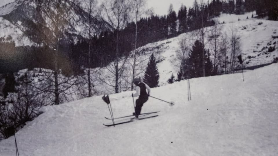 Cursa da slalom 1940 a St. Bon.