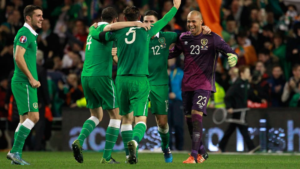 Ils giugaders irlandais sa legran da la qualificaziun. 