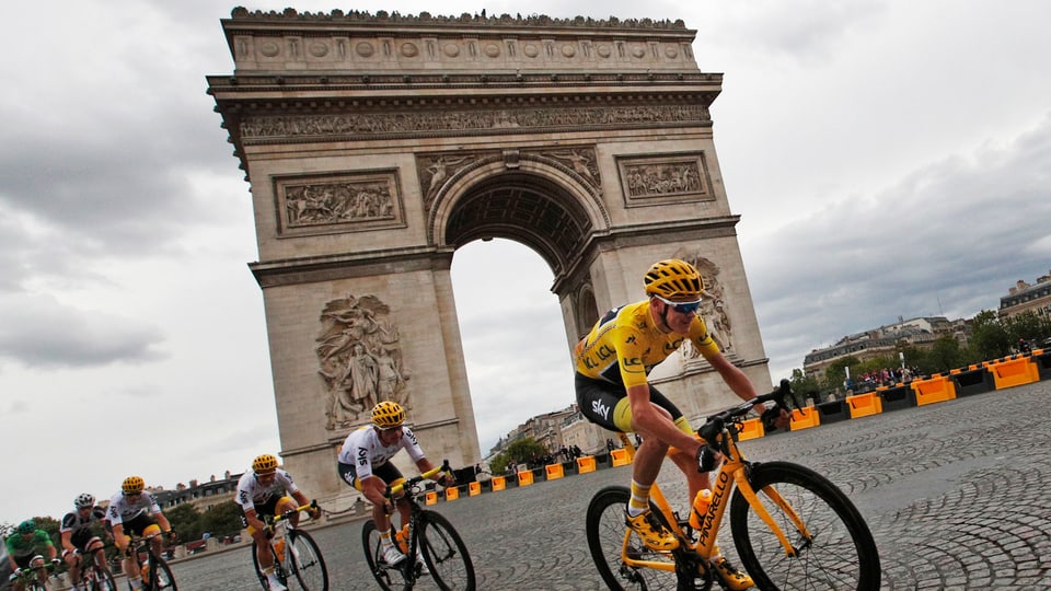 il victur dal Tour de France Chris Froome
