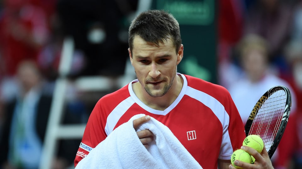 purtet dal giugader da tennis svizzer Marco Chiudinelli