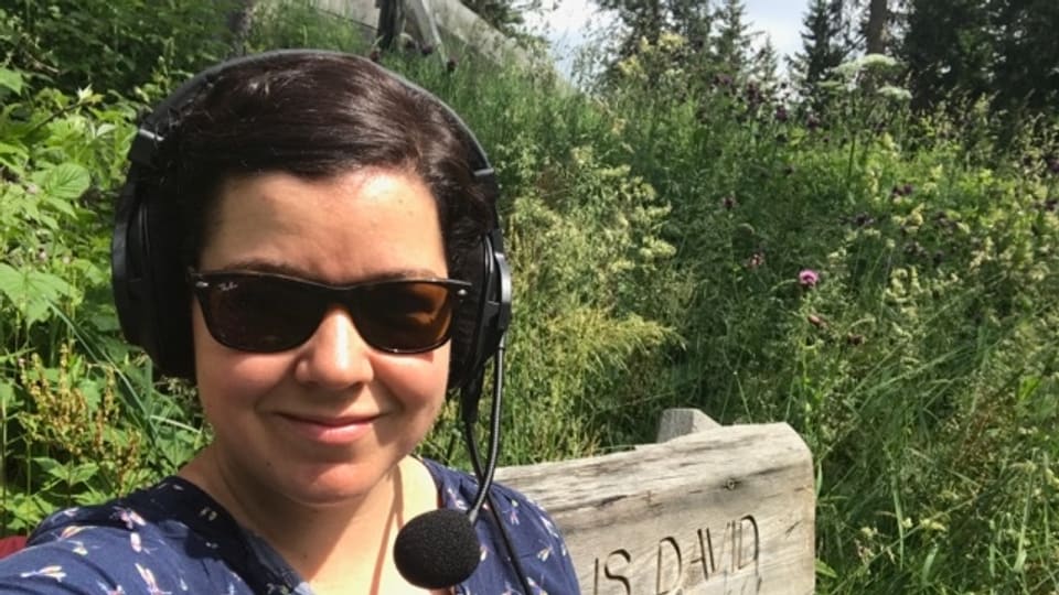 Purtret da la reportra Angela cun ils uregliers dal Skoopy.