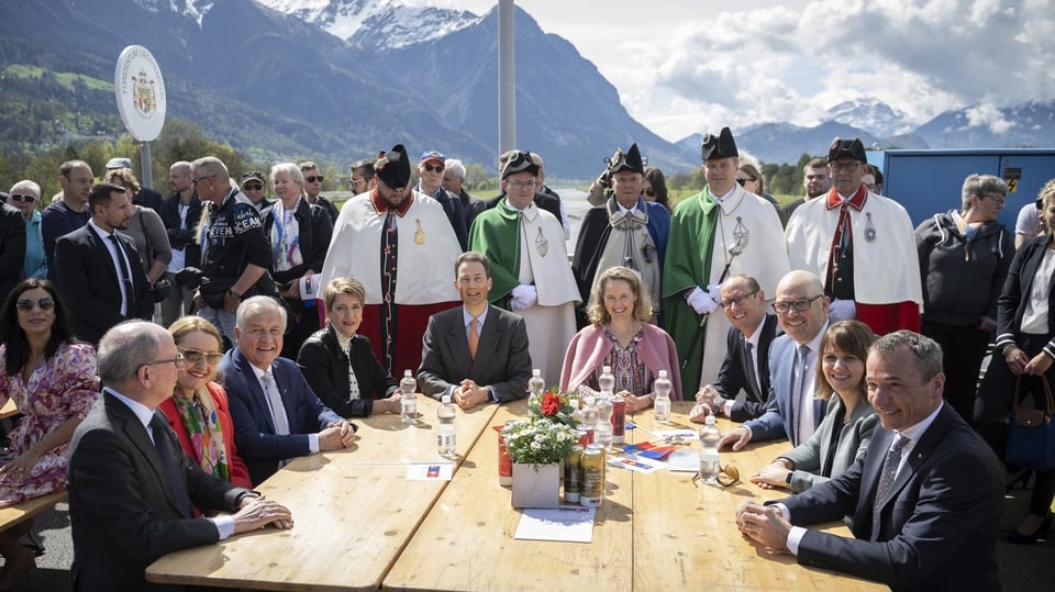 Liechtenstein, Zollunion, Schweiz, Nationalratspräsident, Bundesrätin